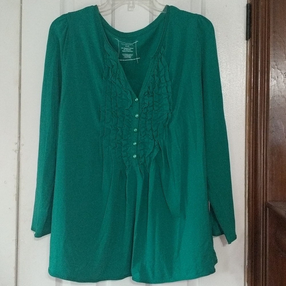 Green Lane Bryant Top